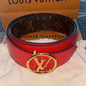 Louis Vuitton LV Circle 35MM Reversible Belt